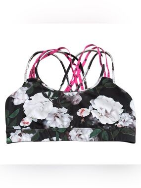 Sports Bra – Size Medium Victoria’s Secret Sport Floral Strappy Bra